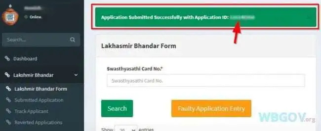 West Bengal Lakshmi Bhandar Apply